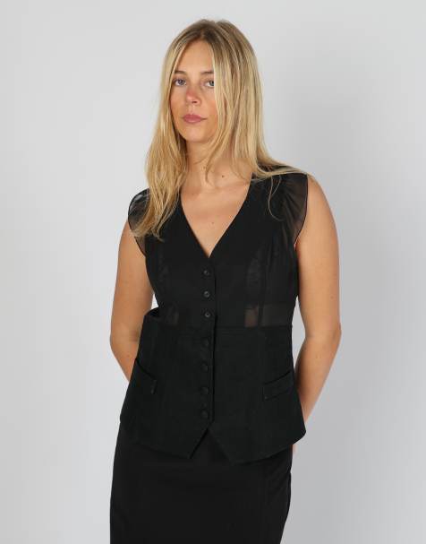 Vintage Unbranded S blouse in black - view 1