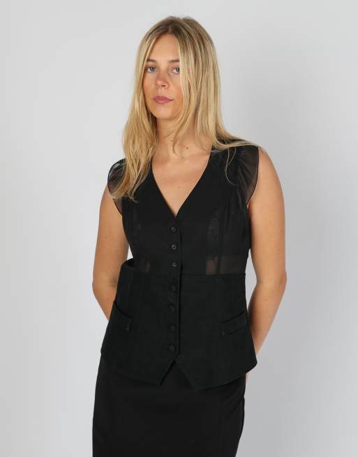 Vintage Unbranded S blouse in black