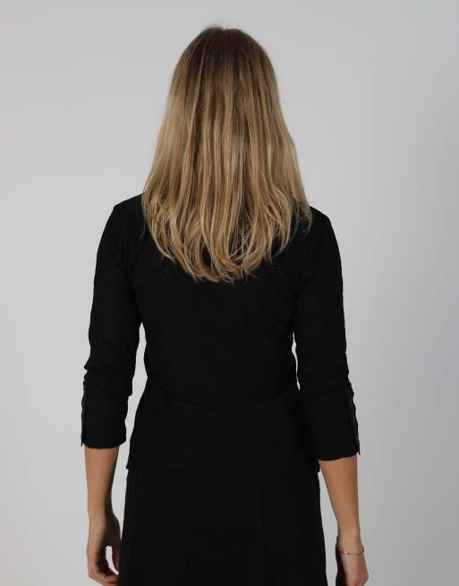 Vintage Unbranded S blouse in black, 2 of 4