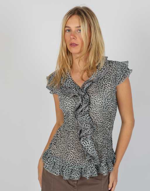 Vintage Unbranded S blouse in grey