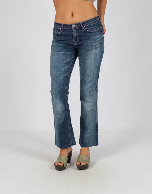 Vintage Unbranded S bootcut jeans in blue, 2 of 4