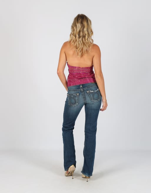 Vintage Unbranded S bootcut jeans in blue, 3 of 4