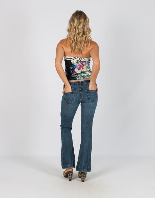 Vintage Unbranded S bootcut jeans in blue, 3 of 4