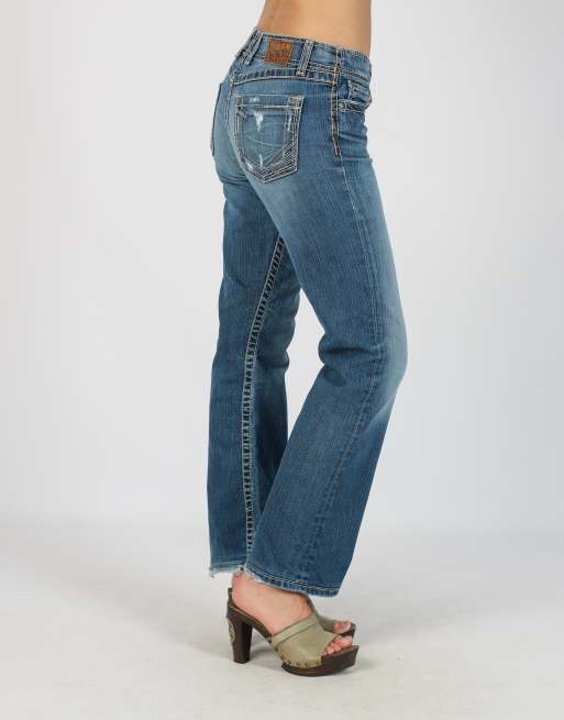 Vintage Unbranded S bootcut jeans in blue, 2 of 4