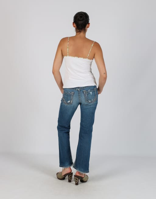 Vintage Unbranded S bootcut jeans in blue, 3 of 4