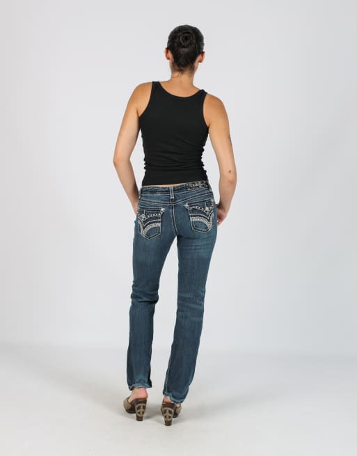 Vintage Unbranded S bootcut jeans in blue, 3 of 4