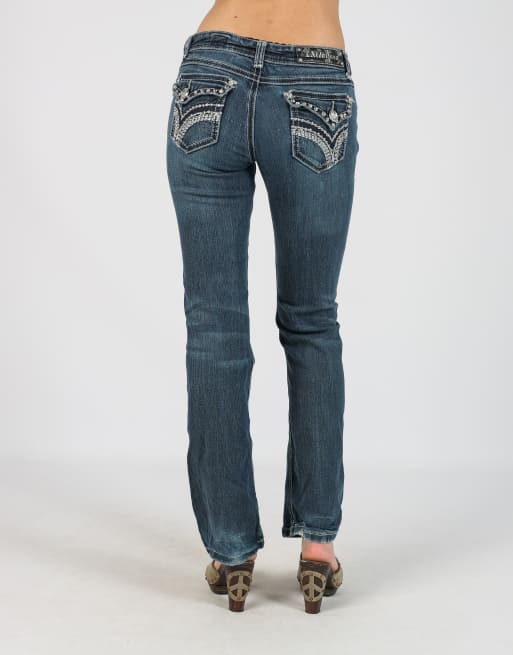 Vintage Unbranded S bootcut jeans in blue, 4 of 4