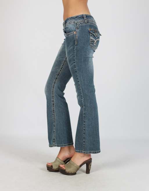 Vintage Unbranded S bootcut jeans in blue, 2 of 4
