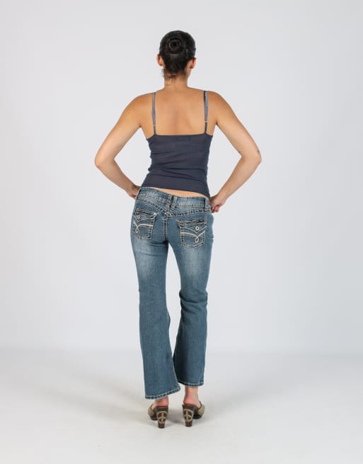Vintage Unbranded S bootcut jeans in blue, 3 of 4