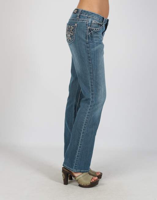Vintage Unbranded S bootcut jeans in blue, 2 of 4