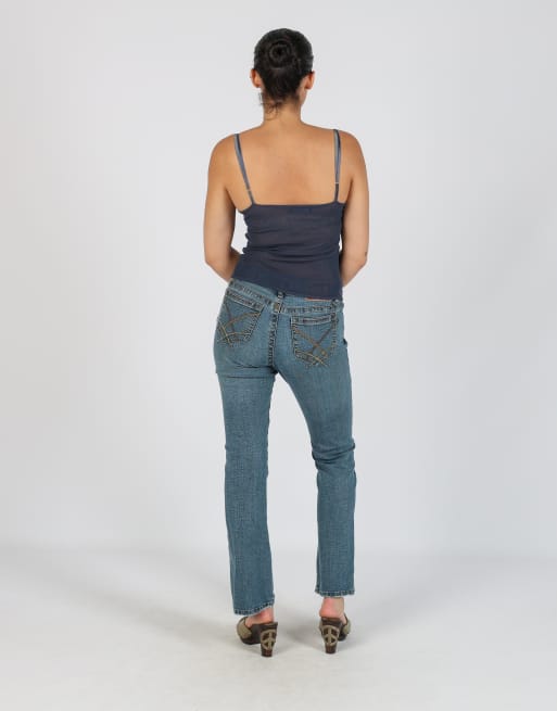 Vintage Unbranded S bootcut jeans in blue, 3 of 4