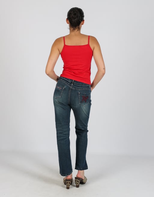 Vintage Unbranded S bootcut jeans in blue, 3 of 4