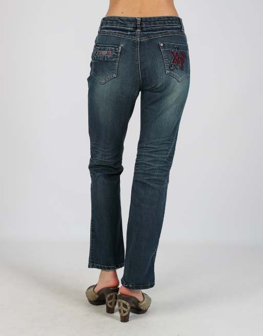 Vintage Unbranded S bootcut jeans in blue, 4 of 4