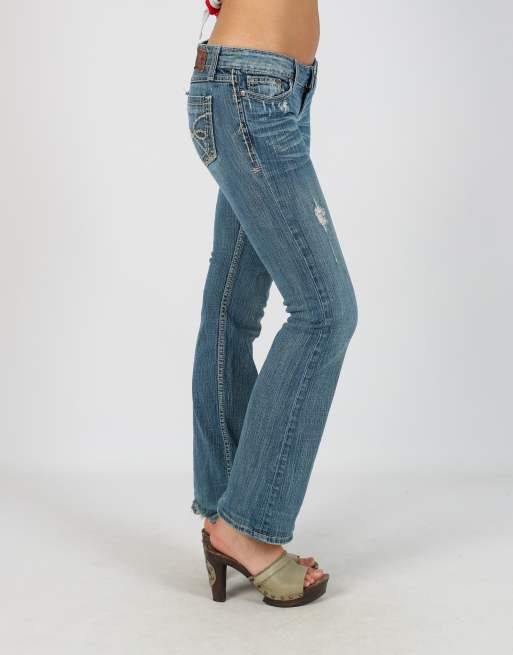 Vintage Unbranded S bootcut jeans in blue, 2 of 4