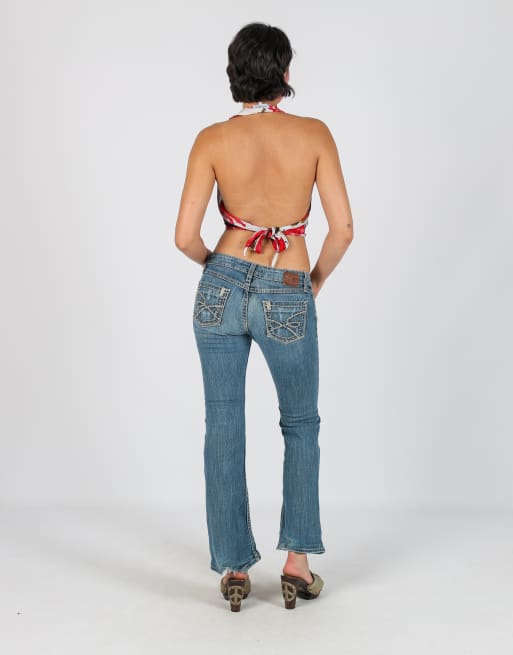 Vintage Unbranded S bootcut jeans in blue, 3 of 4