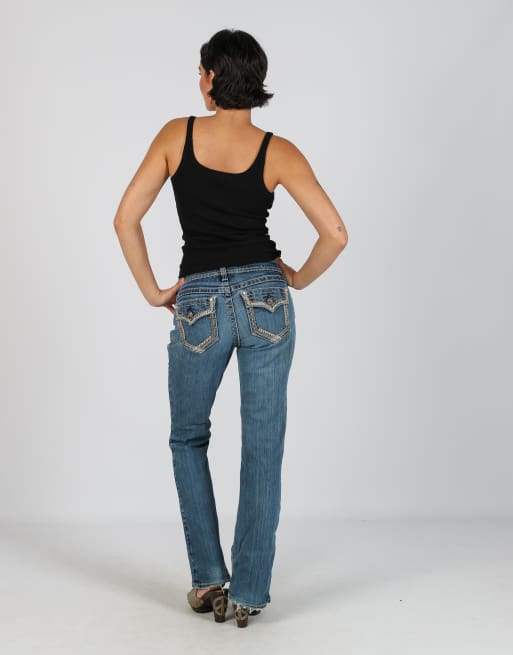 Vintage Unbranded S bootcut jeans in blue, 3 of 4