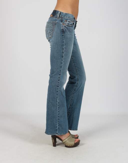 Vintage Unbranded S bootcut jeans in blue, 2 of 4