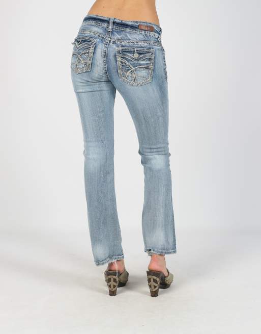 Vintage Unbranded S bootcut jeans in blue, 4 of 4
