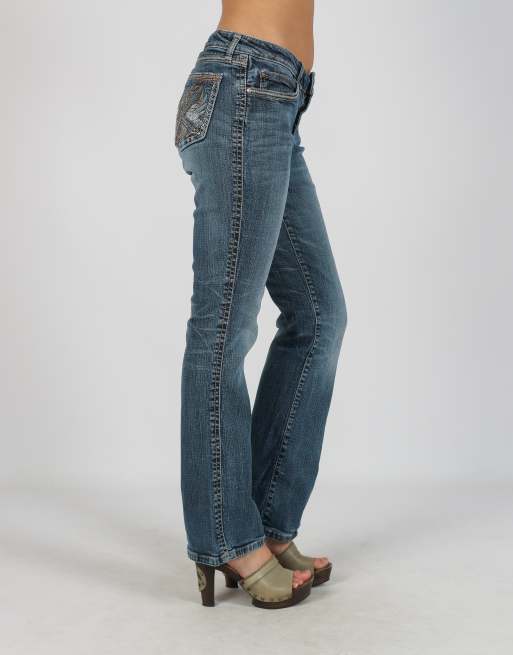 Vintage Unbranded S bootcut jeans in blue, 2 of 4