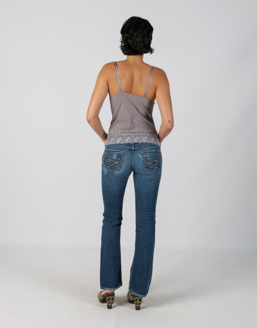 Vintage Unbranded S bootcut jeans in blue, 3 of 4
