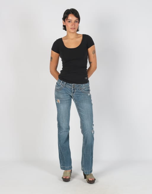 Vintage Unbranded S bootcut jeans in blue, 1 of 4