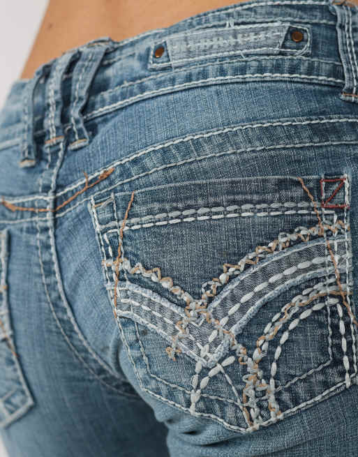 Vintage Unbranded S bootcut jeans in blue, 4 of 4