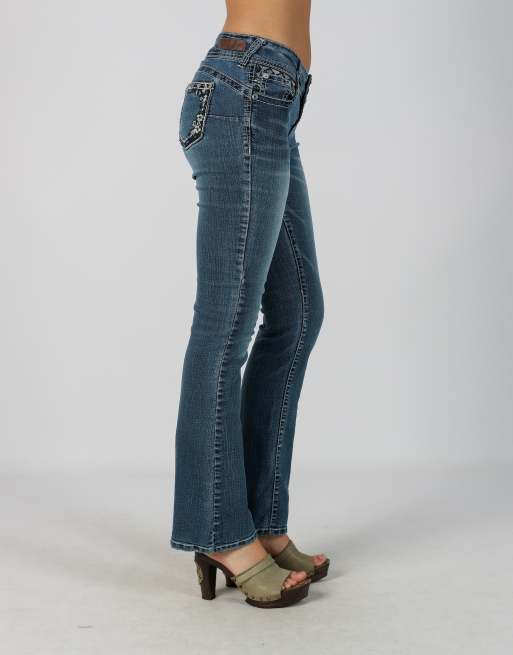 Vintage Unbranded S bootcut jeans in blue, 2 of 4