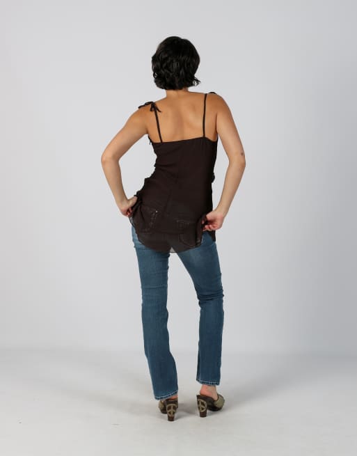 Vintage Unbranded S bootcut jeans in blue, 3 of 4