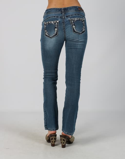 Vintage Unbranded S bootcut jeans in blue, 4 of 4