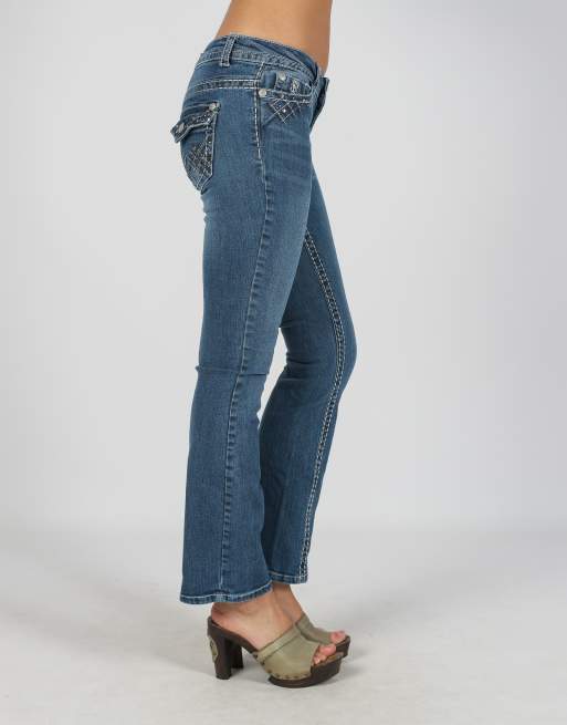 Vintage Unbranded S bootcut jeans in blue, 2 of 4