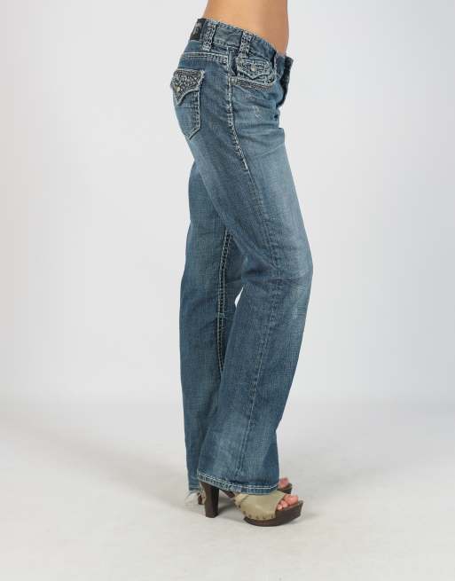 Vintage Unbranded S bootcut jeans in blue, 2 of 4