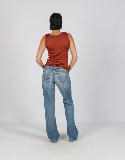 Vintage Unbranded S bootcut jeans in blue, 3 of 4