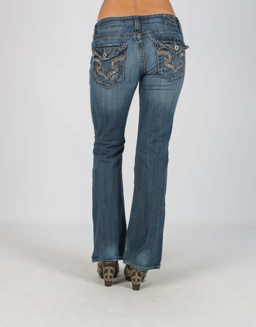 Vintage Unbranded S bootcut jeans in blue, 4 of 4