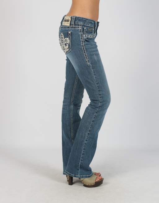 Vintage Unbranded S bootcut jeans in blue, 2 of 4