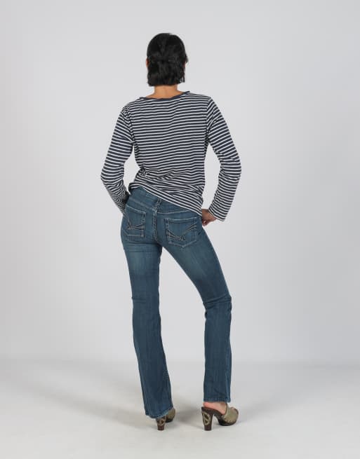 Vintage Unbranded S bootcut jeans in blue, 3 of 4