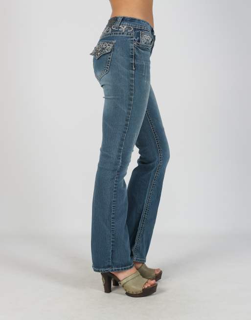 Vintage Unbranded S bootcut jeans in blue, 2 of 4