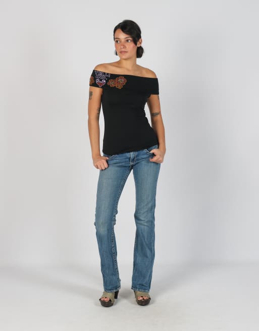 Vintage Unbranded S bootcut jeans in blue, 1 of 4