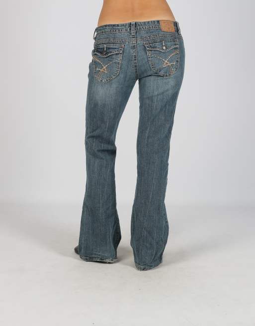 Vintage Unbranded S bootcut jeans in blue, 2 of 4