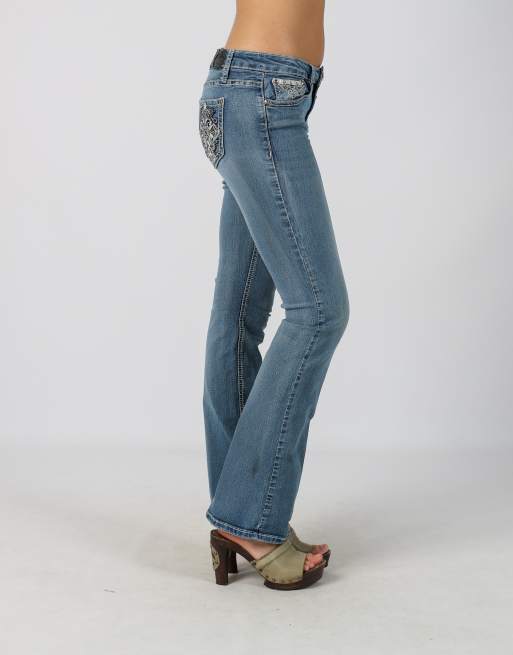 Vintage Unbranded S bootcut jeans in blue, 2 of 4