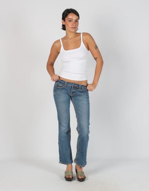 Vintage Unbranded S bootcut jeans in blue, 1 of 4