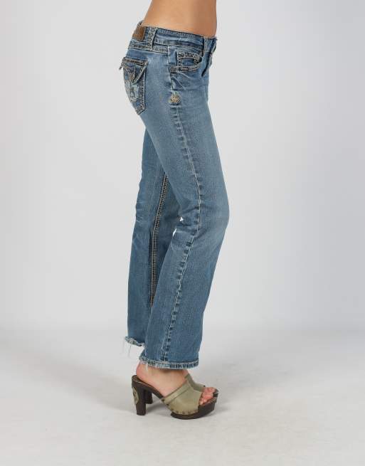 Vintage Unbranded S bootcut jeans in blue, 2 of 4