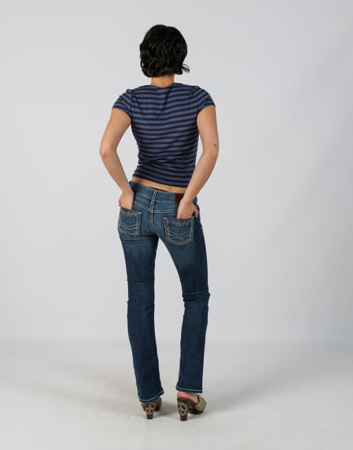 Vintage Unbranded S bootcut jeans in blue, 3 of 4