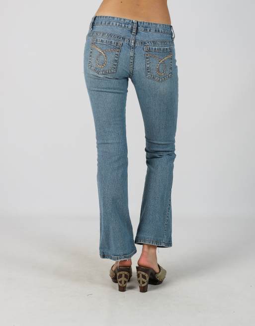 Vintage Unbranded S bootcut jeans in blue, 2 of 4