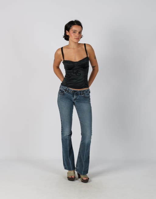 Vintage Unbranded S bootcut jeans in blue, 1 of 4