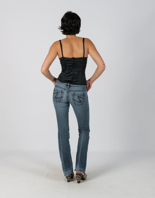 Vintage Unbranded S bootcut jeans in blue, 3 of 4