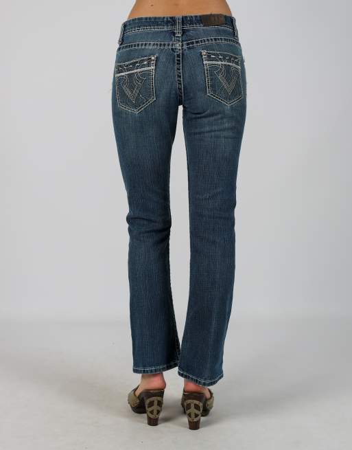 Vintage Unbranded S bootcut jeans in blue, 2 of 4