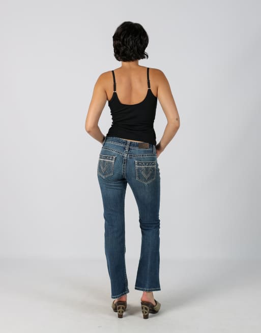 Vintage Unbranded S bootcut jeans in blue, 3 of 4