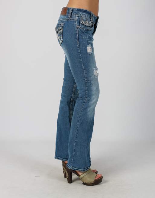 Vintage Unbranded S bootcut jeans in blue, 2 of 4