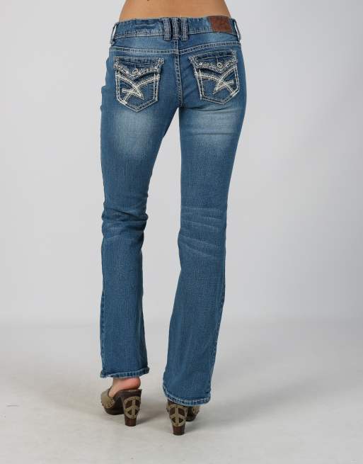 Vintage Unbranded S bootcut jeans in blue, 4 of 4