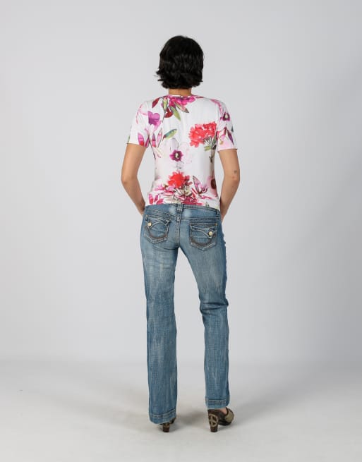 Vintage Unbranded S bootcut jeans in blue, 3 of 4